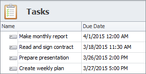 planning task due date