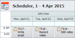 planning task schedule